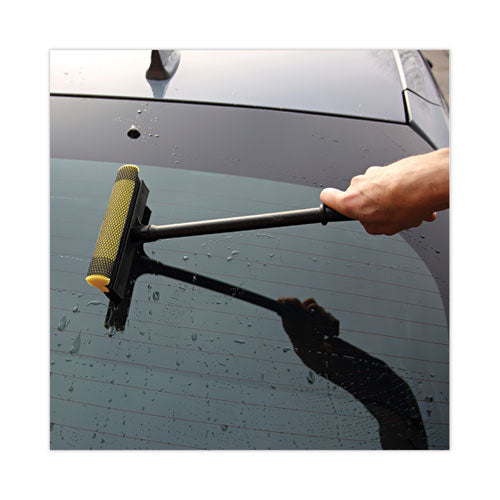 General-duty Squeegee, 8" Wide Blade, 16" Handle.