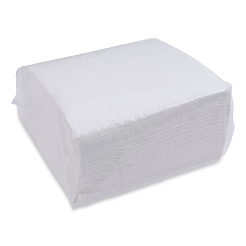 Dinner Napkin, 1-ply, 17 X 17, White, 250/pack, 12 Packs/carton.