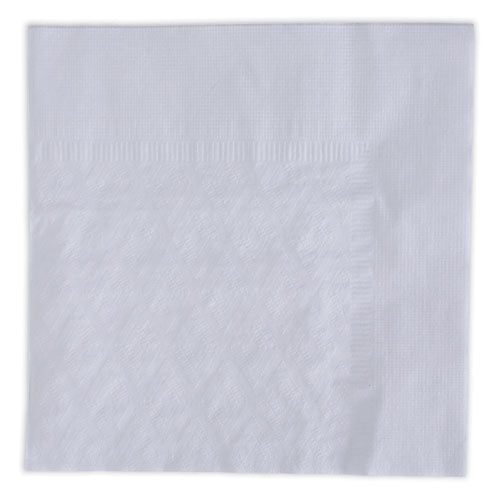 Dinner Napkin, 1-ply, 17 X 17, White, 250/pack, 12 Packs/carton.