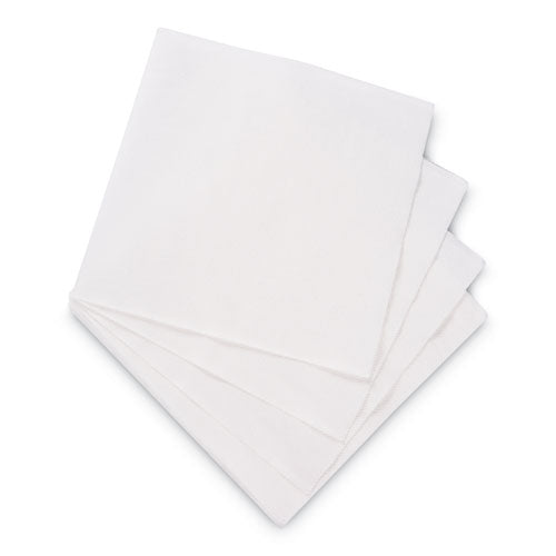 1/4-fold Lunch Napkins, 1-ply, 11.8" X 11.2", White, 6,000/carton.