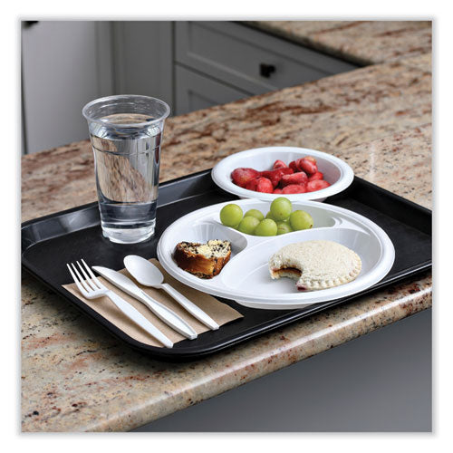 Heavyweight Polystyrene Cutlery, Fork, White, 1000/carton.