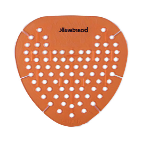 Gem Urinal Screens, Mango Scent, Orange, 12/box.