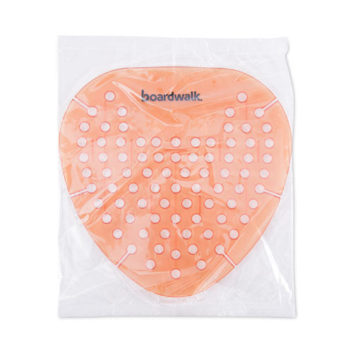 Gem Urinal Screens, Mango Scent, Orange, 12/box.