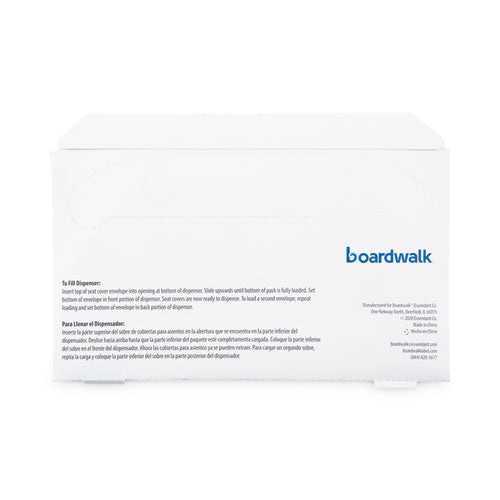 Premium Half-fold Toilet Seat Covers, 14.17 X 16.73, White, 250 Covers/sleeve, 10 Sleeves/carton.