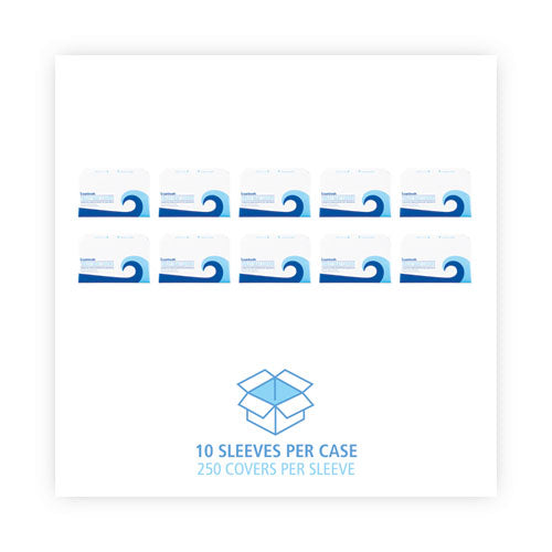 Premium Half-fold Toilet Seat Covers, 14.17 X 16.73, White, 250 Covers/sleeve, 10 Sleeves/carton.