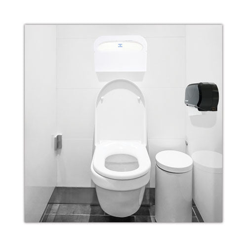 Toilet Seat Cover Dispenser, 16 X 3 X 11.5, White, 2/box.