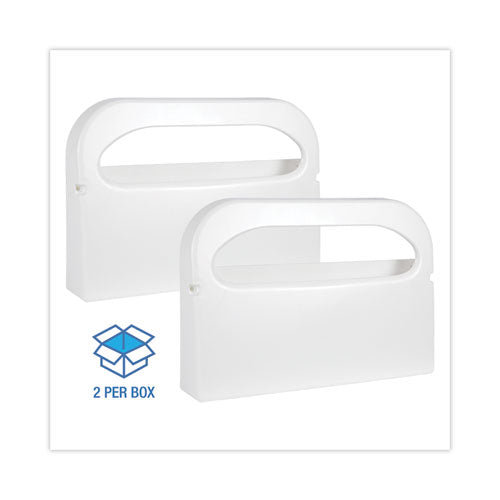 Toilet Seat Cover Dispenser, 16 X 3 X 11.5, White, 2/box.