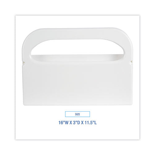 Toilet Seat Cover Dispenser, 16 X 3 X 11.5, White, 2/box.