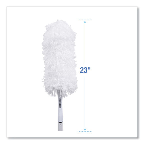 Microfeather Duster, Microfiber Feathers, Washable, 23", White