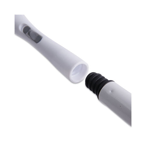 Microfeather Duster, Microfiber Feathers, Washable, 23", White.