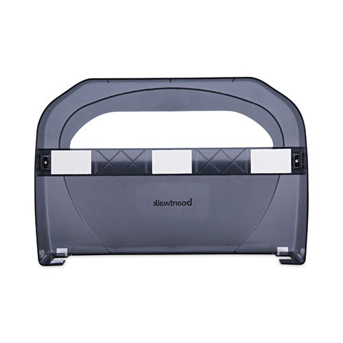 Toilet Seat Cover Dispenser, 17.25 X 3.13 X 11.75, Smoke Black.