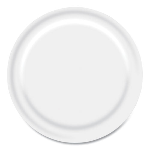 Paper Dinnerware, Plate, 6", White, 1,000/carton.