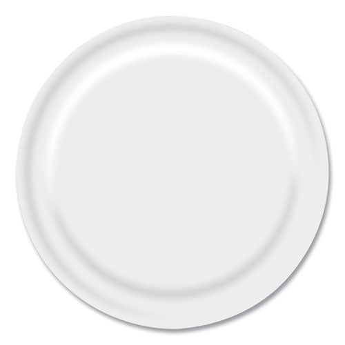 Paper Dinnerware, Plate, 6", White, 1,000/carton.