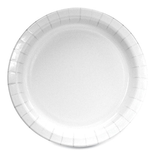 Paper Dinnerware, Plate, 6", White, 1,000/carton.