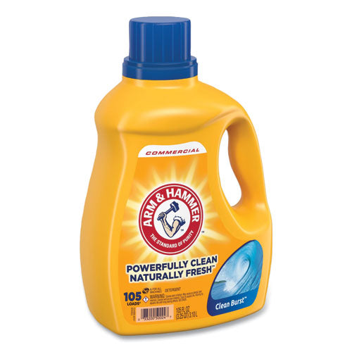 Dual He Clean-burst Liquid Laundry Detergent, 105 Oz Bottle, 4/carton.