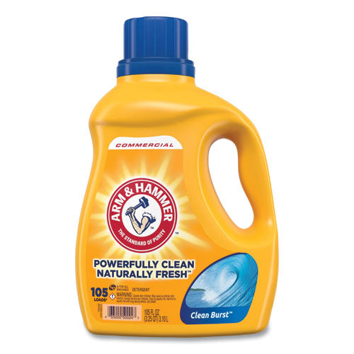Dual He Clean-burst Liquid Laundry Detergent, 105 Oz Bottle, 4/carton.