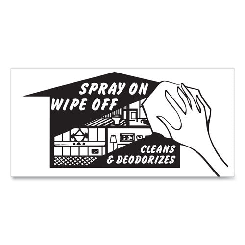 Crazy Clean All Purpose Cleaner, Floral Scent, 19 Oz Aerosol Spray, Dozen.