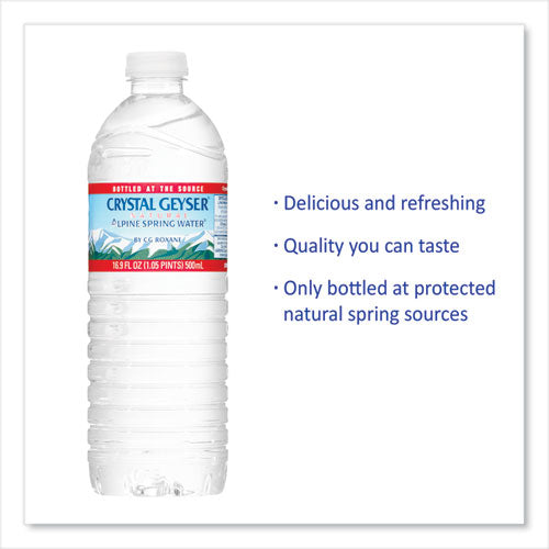 Alpine Spring Water, 16.9 Oz Bottle, 24/carton.