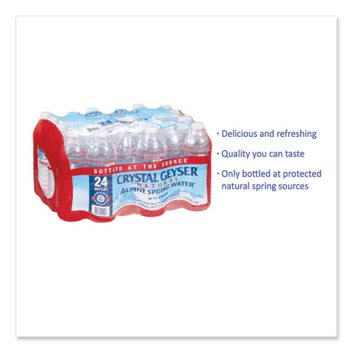 Alpine Spring Water, 16.9 Oz Bottle, 24/carton.