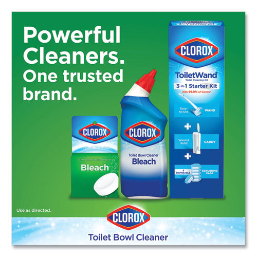 Ultra Clean Toilet Tablets Bleach, 3.5 Oz Tablet, 2/pack, 6 Packs/carton.