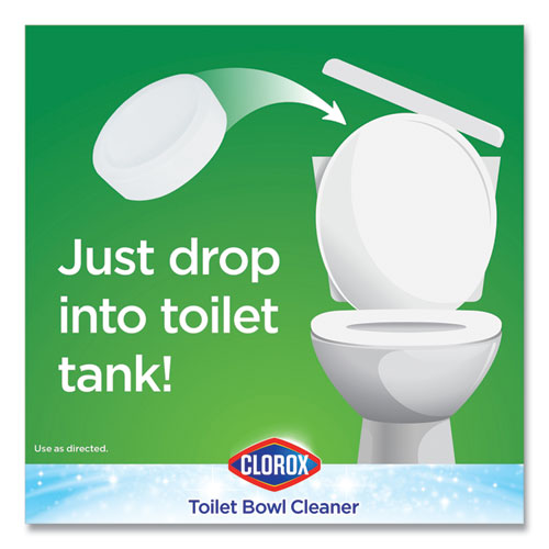 Ultra Clean Toilet Tablets Bleach, 3.5 Oz Tablet, 2/pack, 6 Packs/carton.