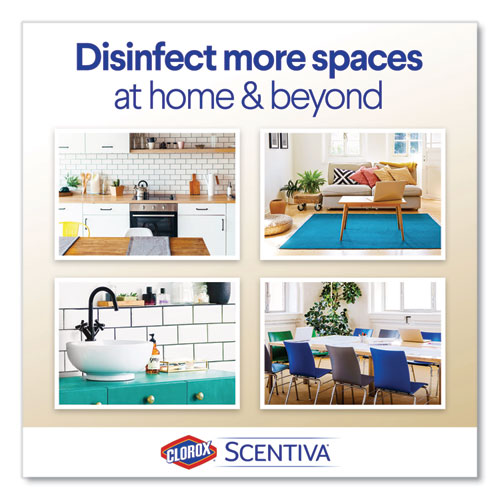 Scentiva Multi Surface Cleaner, Tuscan Lavender And Jasmine, 32 Oz, Spray Bottle.