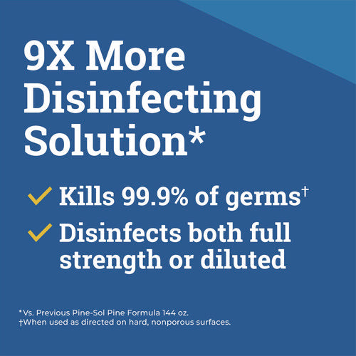 Cloroxpro -Multi-surface Cleaner Disinfectant Concentrated, Original Pine Scent, 80 Oz Bottle, 3/carton