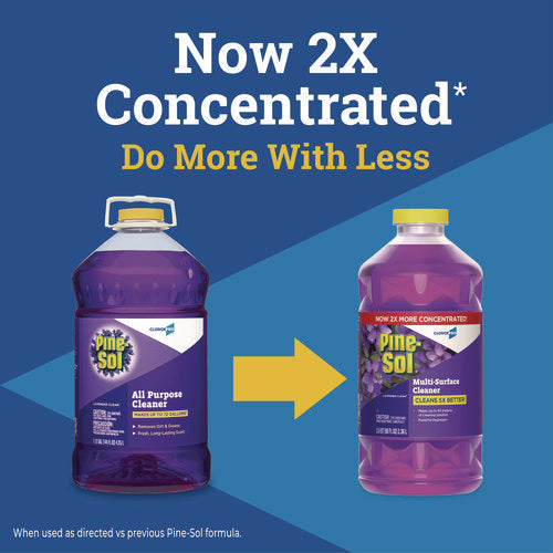 Cloroxpro Multi-surface Cleaner Concentrated, Lavender Clean Scent, 80 Oz Bottle, 3/ carton
