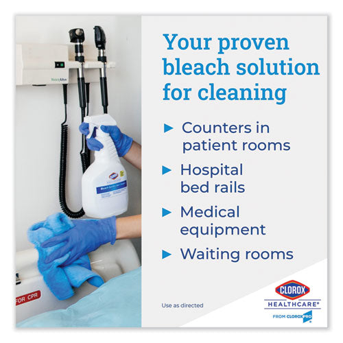 Bleach Germicidal Cleaner, 32 Oz Pull-top Bottle, 6/carton.