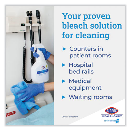 Bleach Germicidal Cleaner, 32 Oz Spray Bottle.