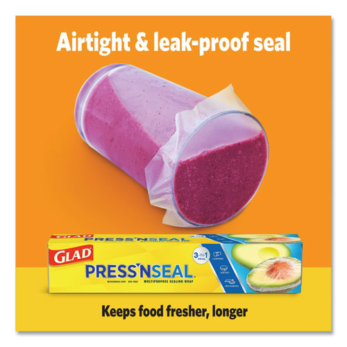 Press'n Seal Food Plastic Wrap, 70 Square Foot Roll, 12 Rolls/carton.
