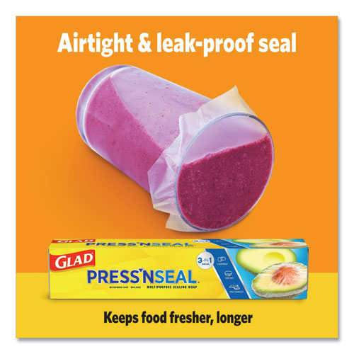 Press'n Seal Food Plastic Wrap, 70 Square Foot Roll, 12 Rolls/carton