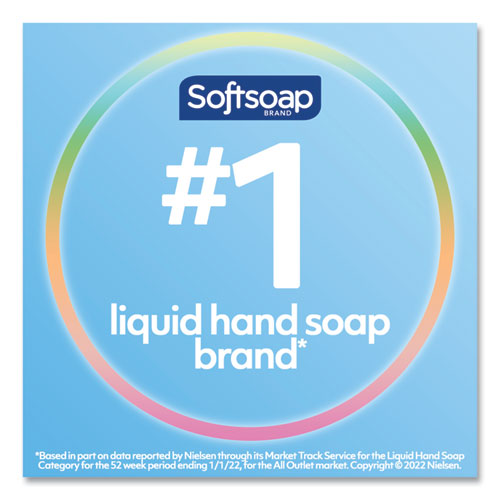 Softsoap Liquid Hand Soap Pumps, Fresh Breeze, 7.5 Oz Pump Bottle 6/carton.
