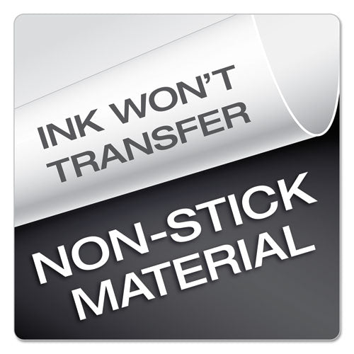 Premier Easy Open Clearvue Locking Slant-d Ring Binder, 3 Rings, 4" Capacity, 11 X 8.5, Black.