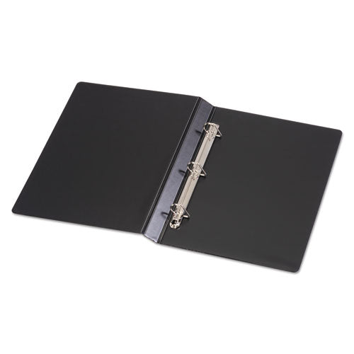 Legal Slant D Ring Binder, 3 Rings, 1" Capacity, 14 X 8.5, Black.