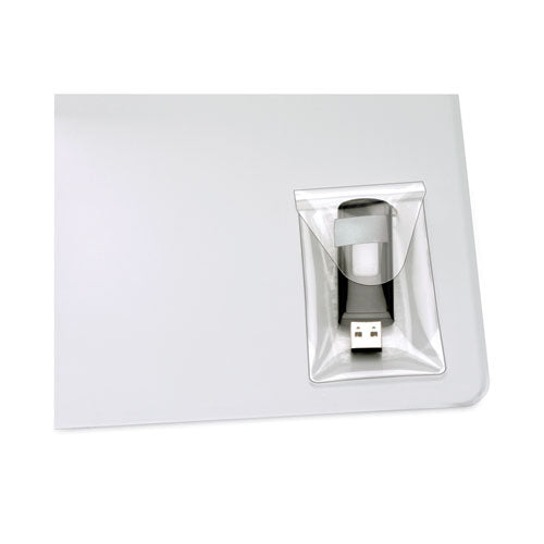 Hold It Usb Pockets, 2 X 3.44, Clear.