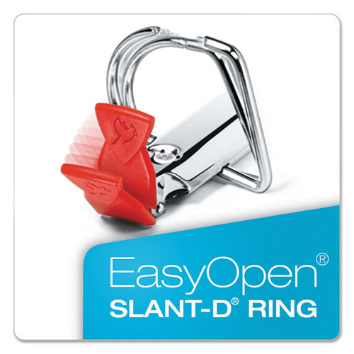 Freestand Easy Open Locking Slant-d Ring Binder, 3 Rings, 2" Capacity, 11 X 8.5, White.