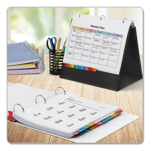 Onestep Printable Table Of Contents And Dividers - Double Column, 52-tab, 1 To 52, 11 X 8.5, White, 1 Set.