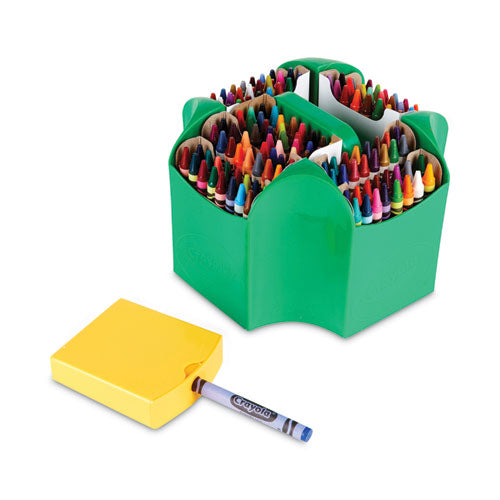 Ultimate Crayon Case, Sharpener Caddy, 152 Colors.