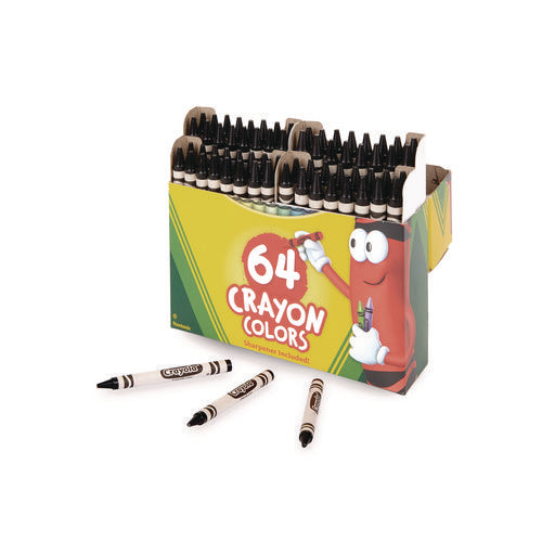 Bulk Crayons, Black, 12/box