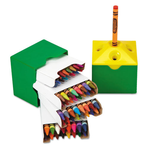 Classpack Regular Crayons, Assorted, 13 Caddies, 832/box.