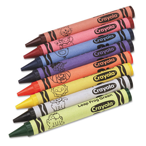 Jumbo Classpack Crayons, 25 Each Of 8 Colors, 200/set.