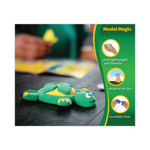 Model Magic Modeling Compound, 8 Oz Packs, 4 Packs, White, 2 Lbs.