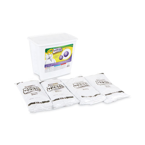 Model Magic Modeling Compound, 8 Oz Packs, 4 Packs, White, 2 Lbs.