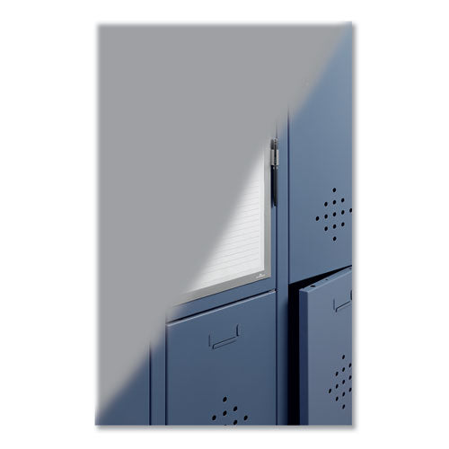 Duraframe Note Sign Holder, 8.5 X 11, Silver Frame.