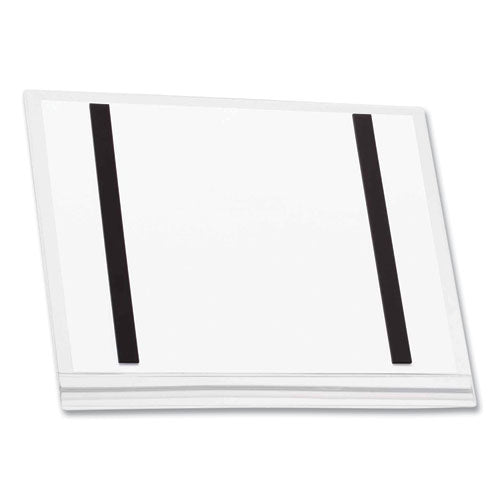 Magnetic Water-resistant Sign Holder, 8.5 X 11, Clear Frame, 5/pack.