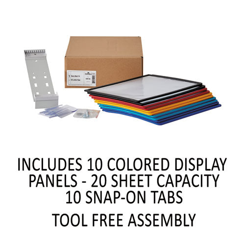 Vario Wall/extension Reference System, 10 Panels, Assorted Borders And Panels.