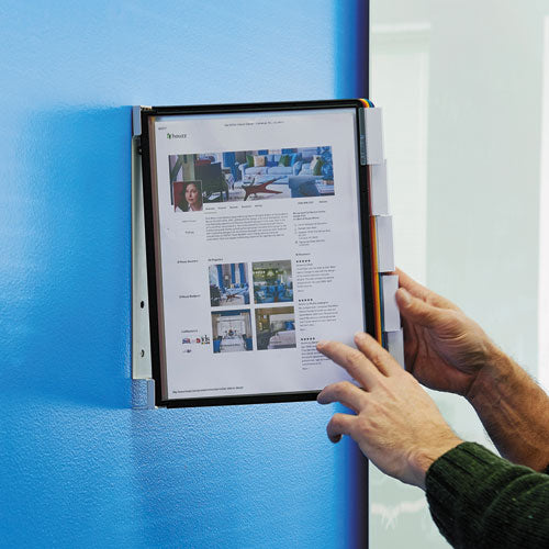 Vario Wall Reference System, 5 Panels, Letter, Asst. Borders And Panels.