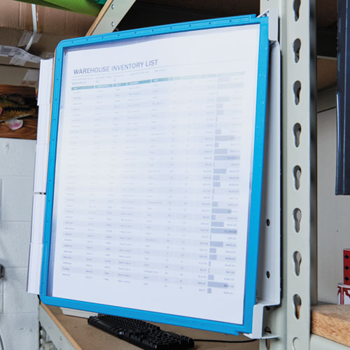 Vario Magnetic Wall Reference System, 5 Panels, 10 Pockets, Assorted Borders.