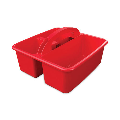 Antimicrobial Creativity Storage Caddy, Red.